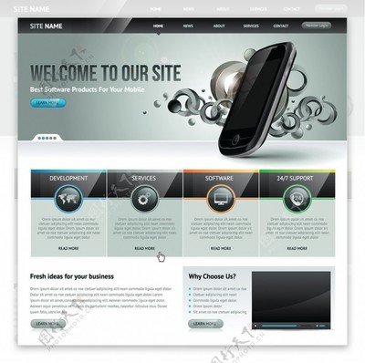 網(wǎng)站模板與網(wǎng)頁設(shè)計的視覺藝術(shù)